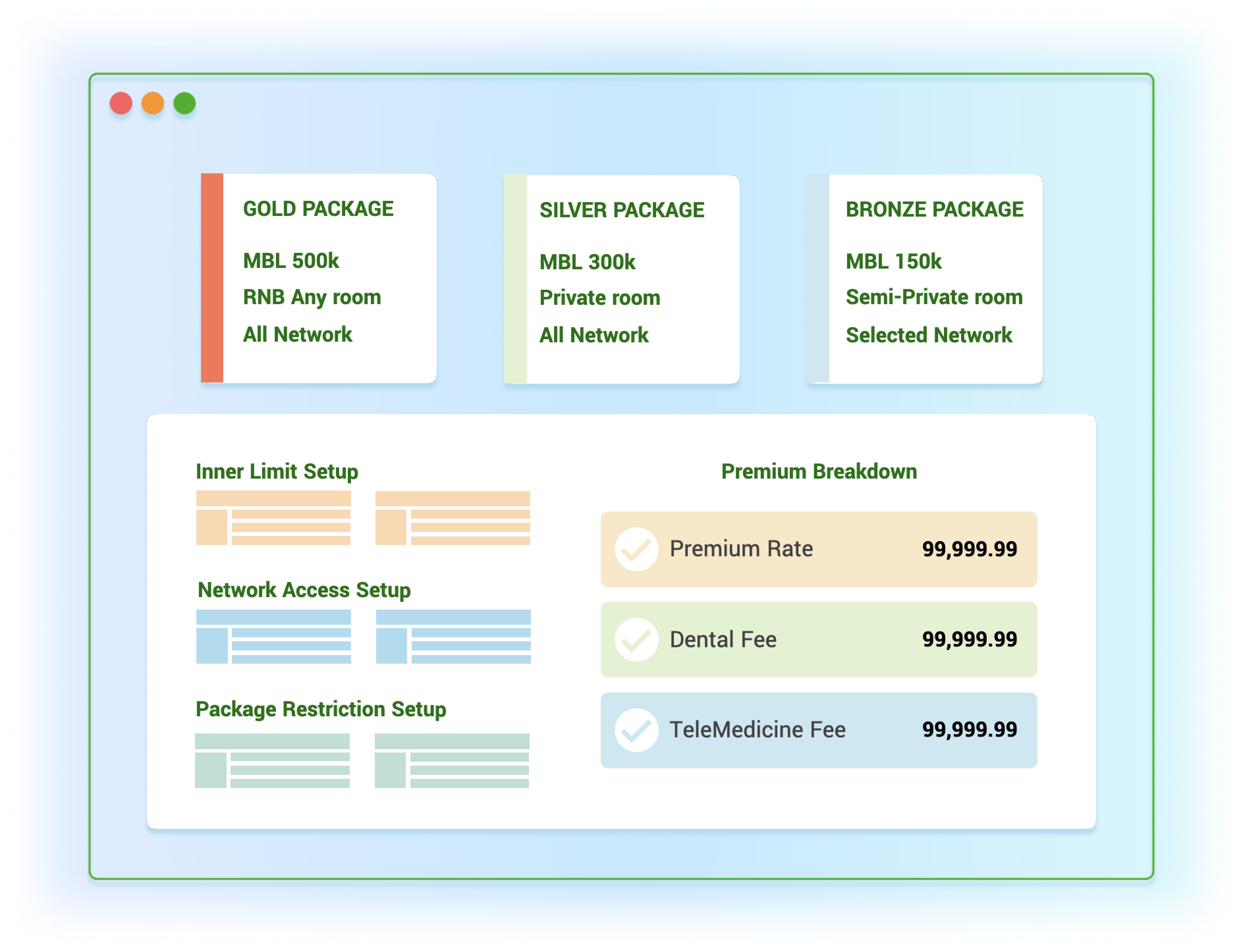 Benefits & Premium Manager